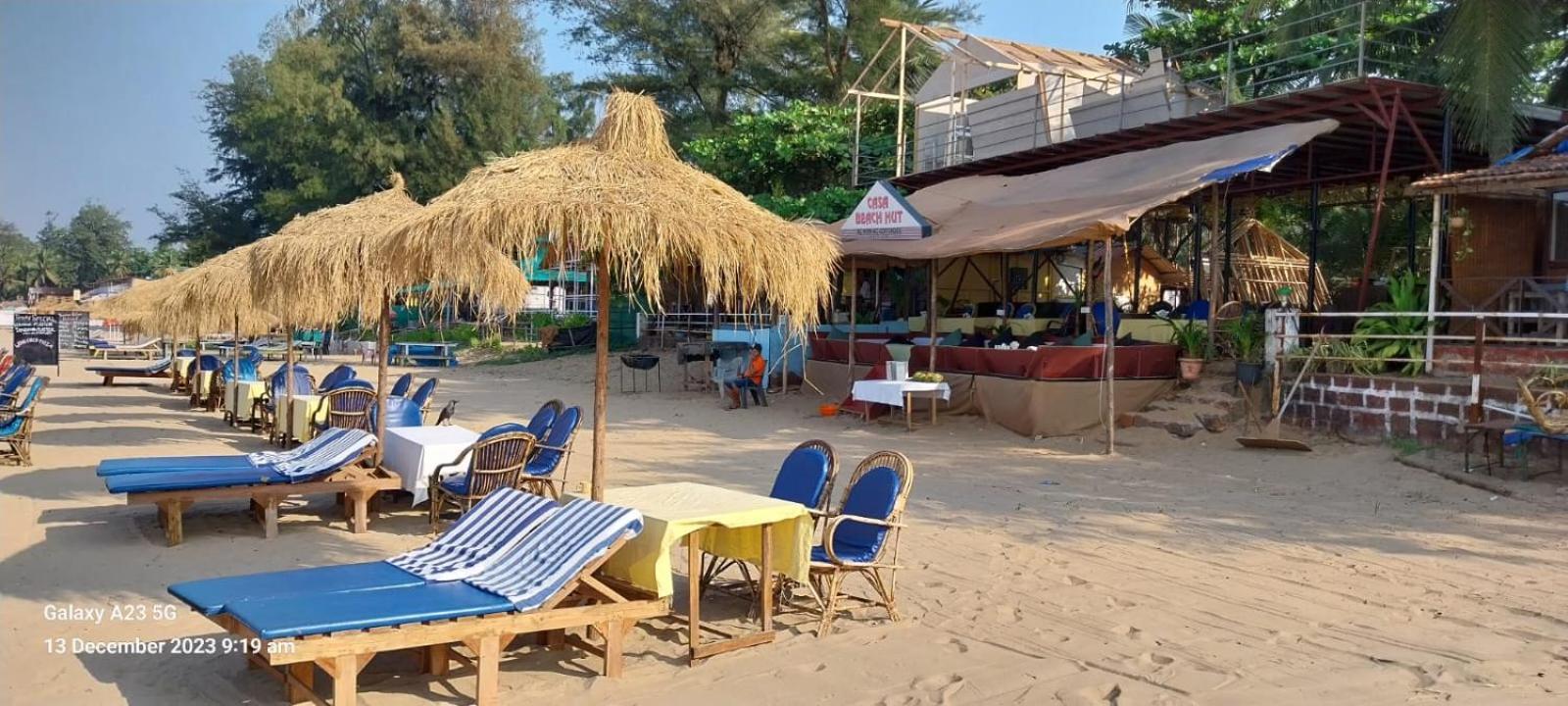 פאלולם Casa Beach Hut Resort מראה חיצוני תמונה
