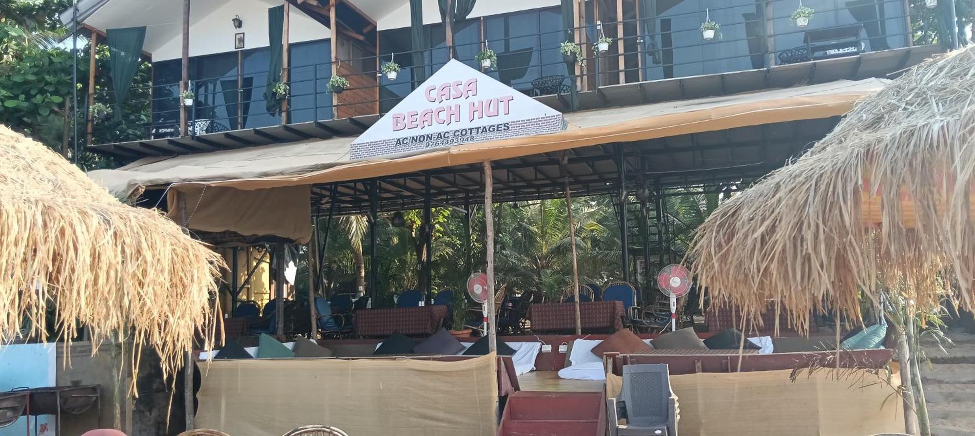פאלולם Casa Beach Hut Resort מראה חיצוני תמונה